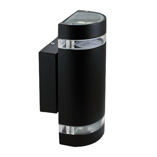 Aplique dicroica GU10 de aluminio para exterior bidireccional modelo  amfid ll